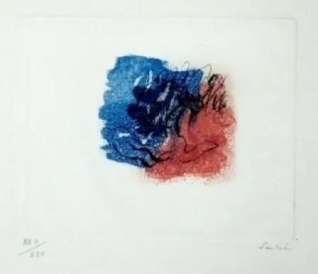 Radierung Und Aquatinta Fautrier - L'Arbre