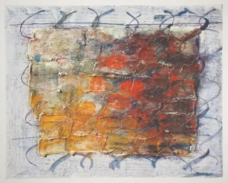Lithographie Fautrier - Néons