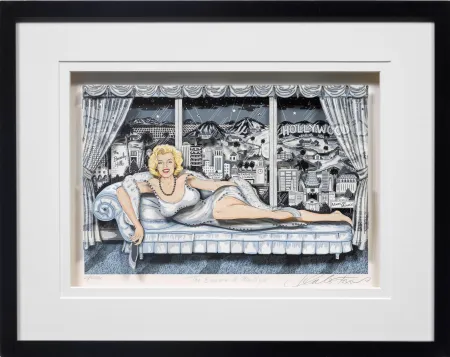 Siebdruck Fazzino - The Essence of Marilyn