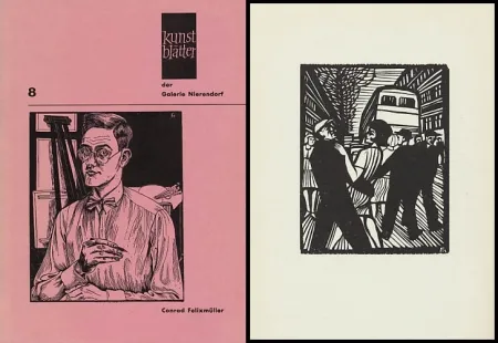 Holzschnitt Felixmuller  - Conrad Felixmüller