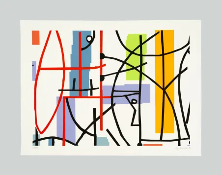 Siebdruck Fermariello - Senza titolo