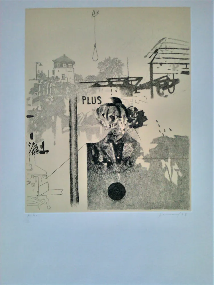 Radierung Ferroni - Autobiografia n.. 3