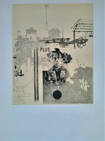 Radierung Ferroni - Autobiografia n.. 3