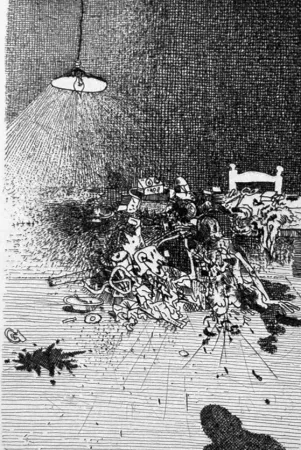 Radierung Ferroni - Racconto di situazione