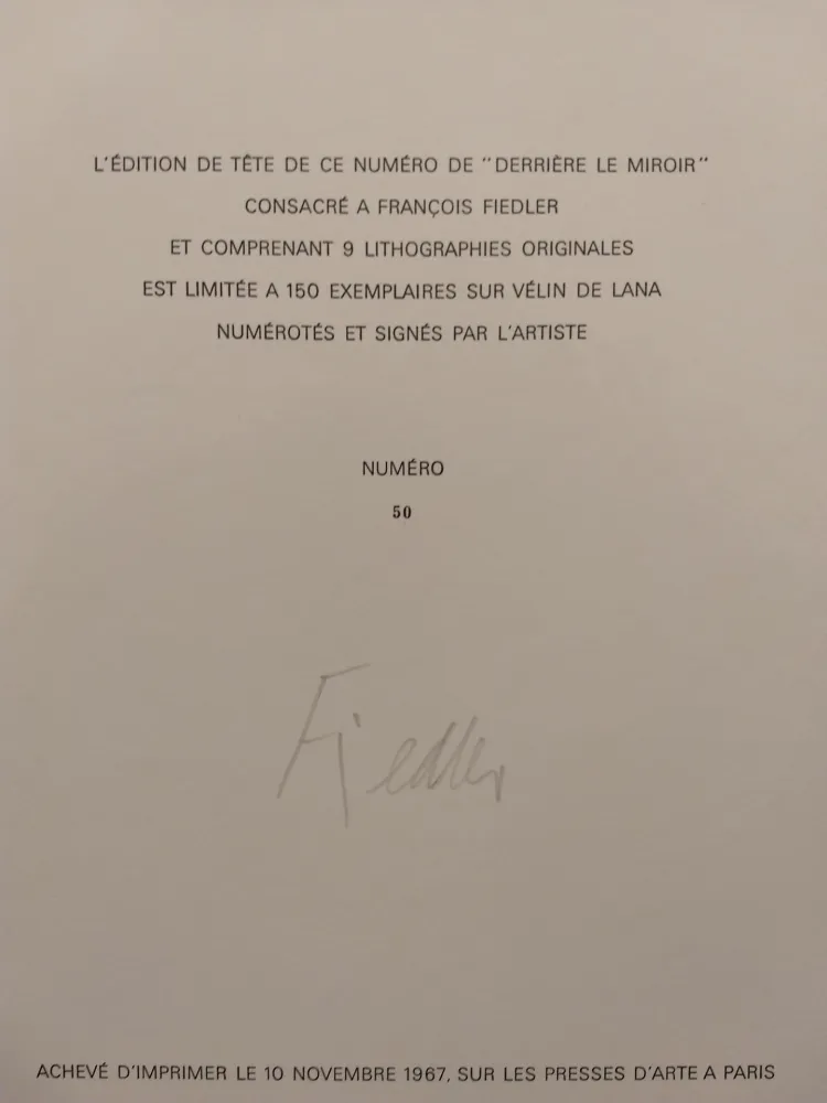 Illustriertes Buch Fiedler - Edition Tete DLM 167