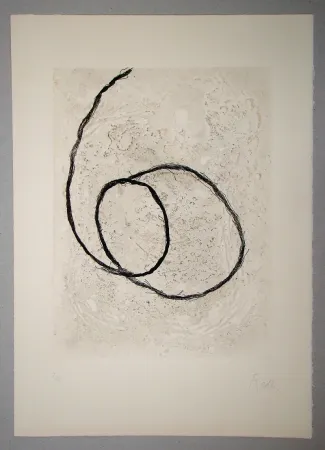 Radierung Und Aquatinta Fiedler - Neige