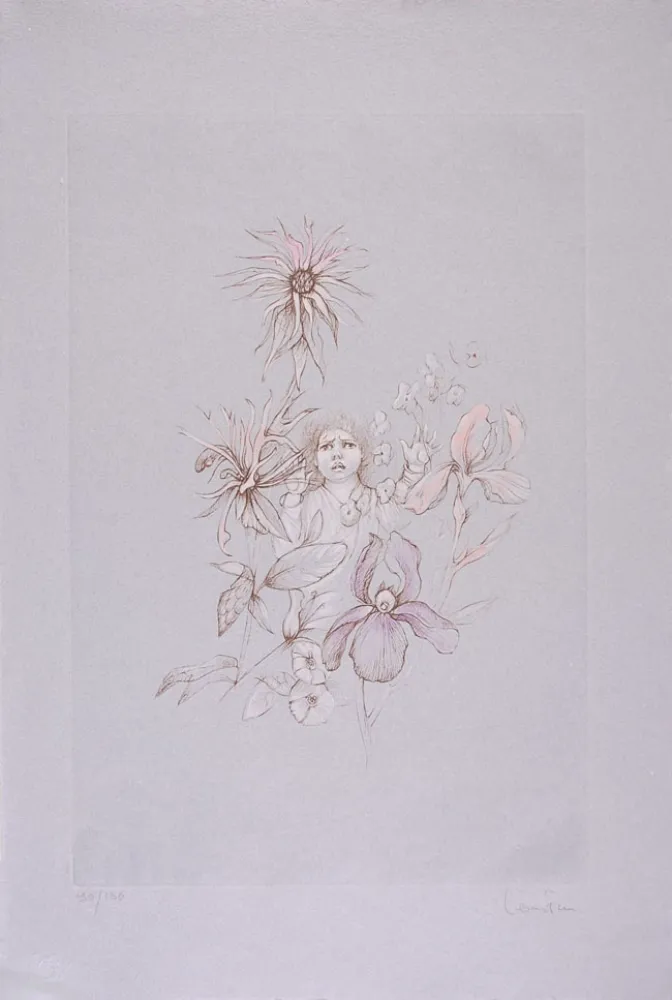 Radierung Fini - Conte de la 672 ème Nuit - IX