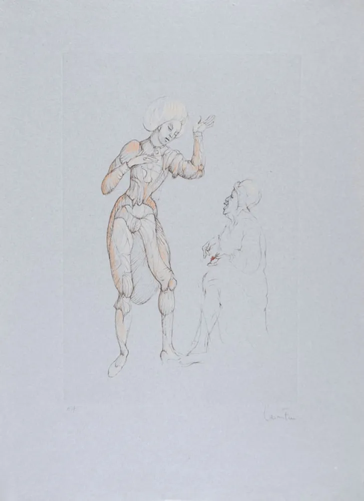 Radierung Fini - Conte de la 672 ème Nuit - XI