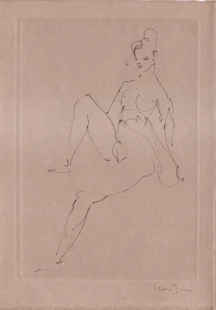 Illustriertes Buch Fini - L'épouse infidèle.  Poemes.  Deux eaux-fortes originales de Leonor Fini.