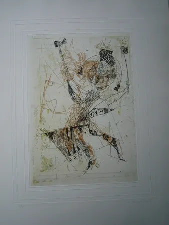 Radierung Und Aquatinta Finsterer - Duo