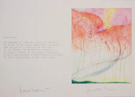 Aquatinta Fioroni - Americana