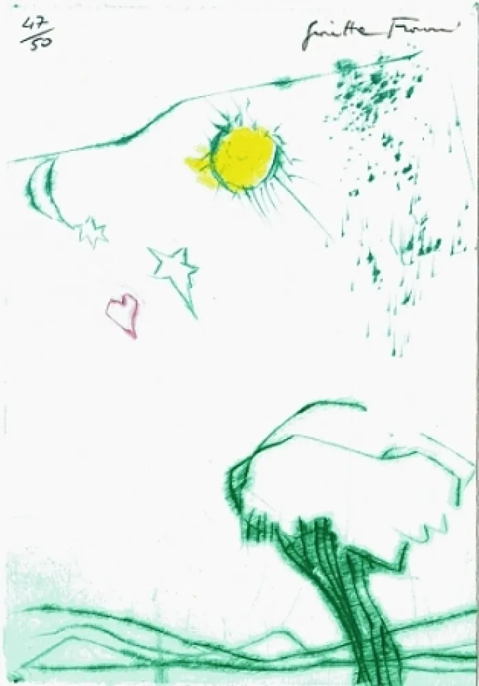 Illustriertes Buch Fioroni - Il canto della terra