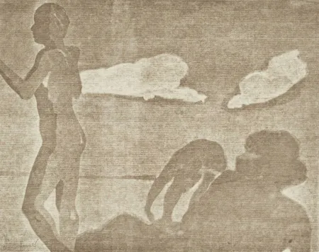 Hochdruck Fischl - Untitled (Beach scene), from Art Pro-Choice II
