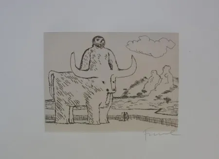 Radierung Fiume - Cinque acqueforti per i greci tradotti da Salvatore Quasimodo