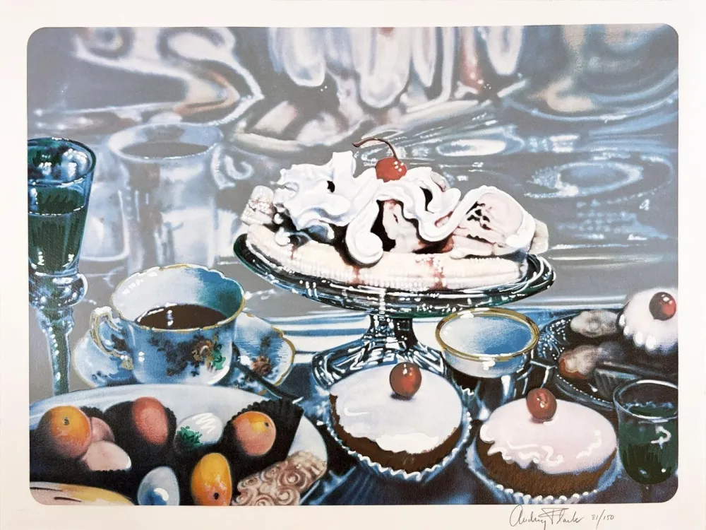 Siebdruck Flack - Banana Split Sundae from The Presidential Portfolio