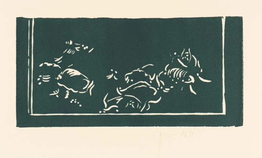 Linolschnitt Flanagan - Stones