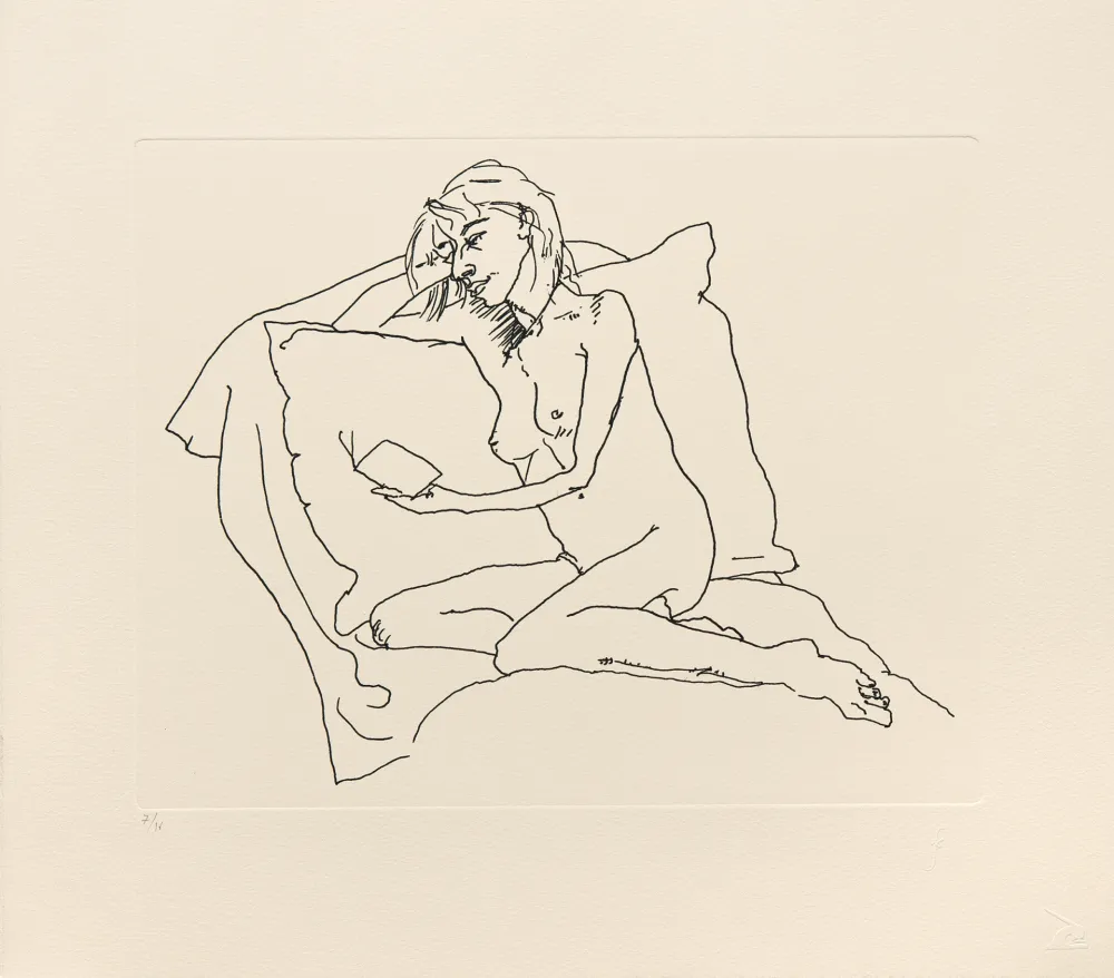 Stich Flanagan - Woman reading