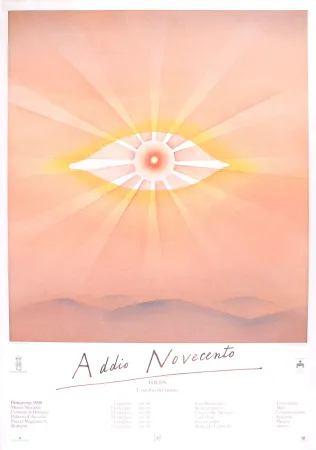 Plakat Folon - Addio Novecento