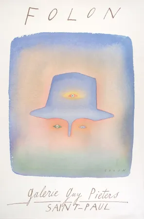 Plakat Folon - Folon - Galerie Guy Pieters I