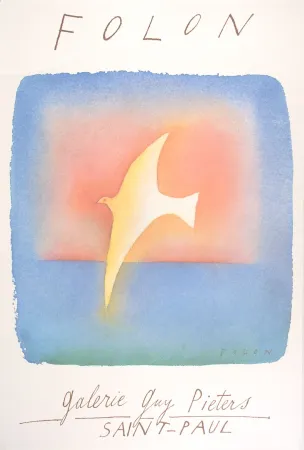 Plakat Folon - Folon - Galerie Guy Pieters II