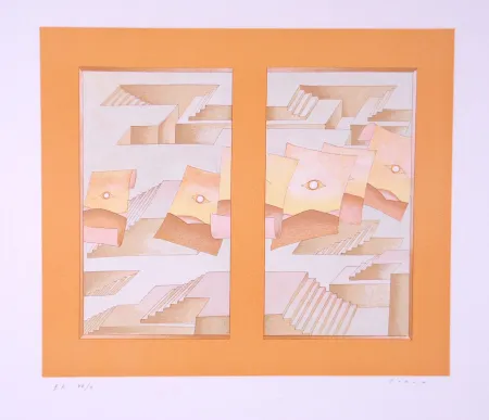 Lithographie Folon - Image pour Berggruen