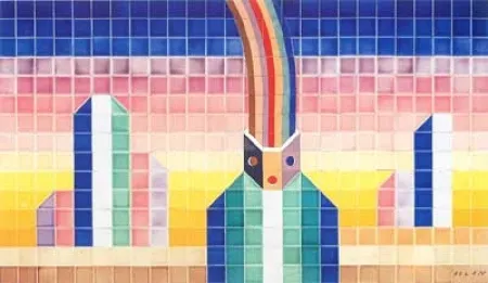 Keramik Folon - La Pensée (céramique)