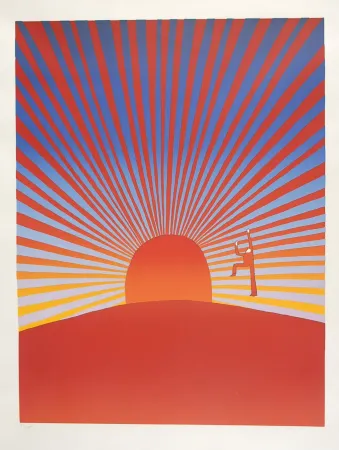 Siebdruck Folon - Le Poète - The Poet