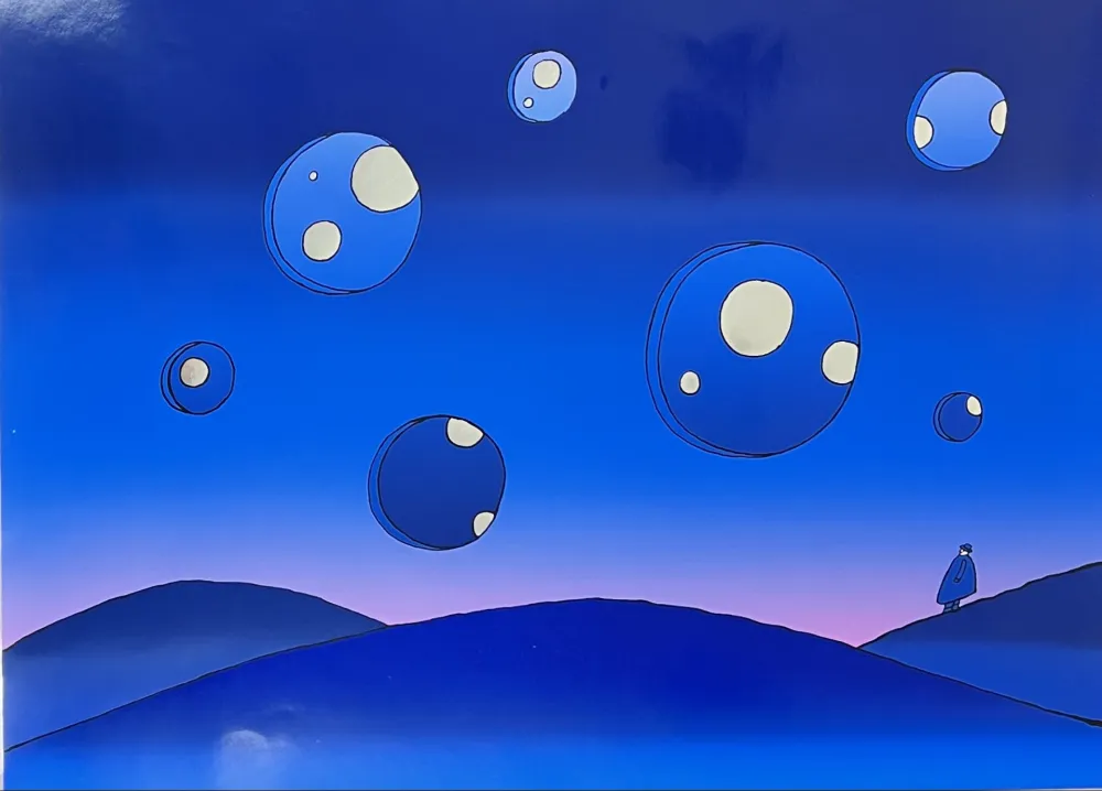 Siebdruck Folon - Untitled 