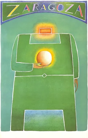 Lithographie Folon - Zaragoza