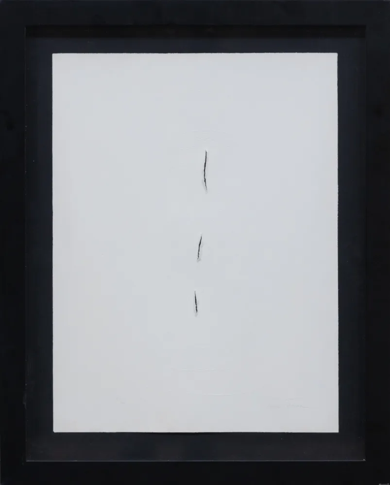 Stich Fontana - Concetto spaziale, 1967
