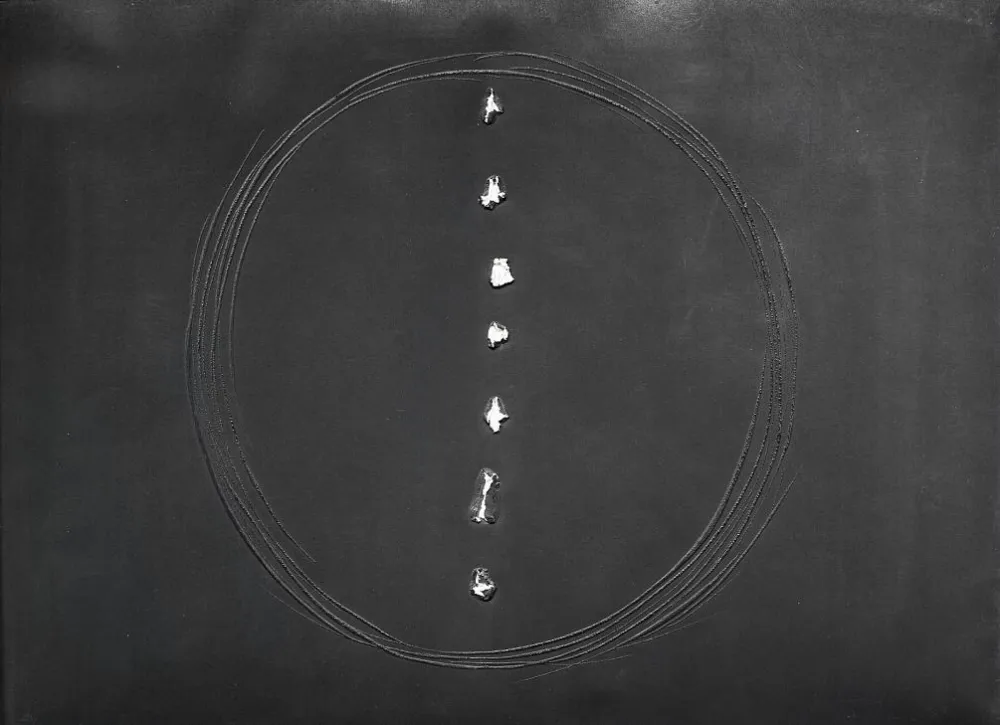 Radierung Und Aquatinta Fontana - Concetto spaziale