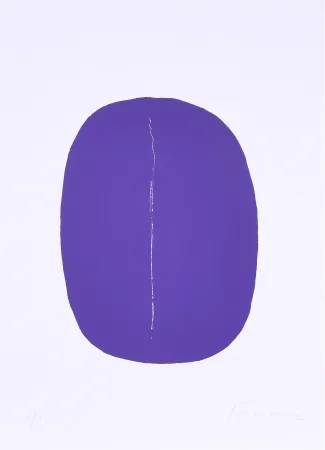 Siebdruck Fontana - Concetto Spaziale S-2 