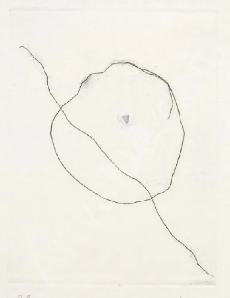 Radierung Fontana - L'Épée dans l'eau