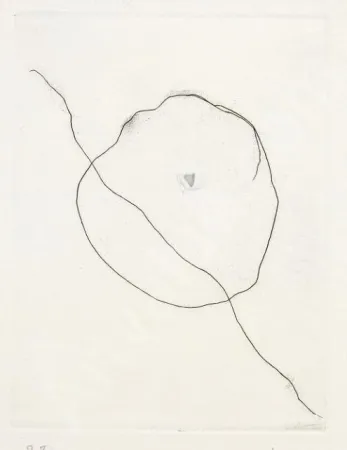 Radierung Fontana - L'Épée dans l'eau