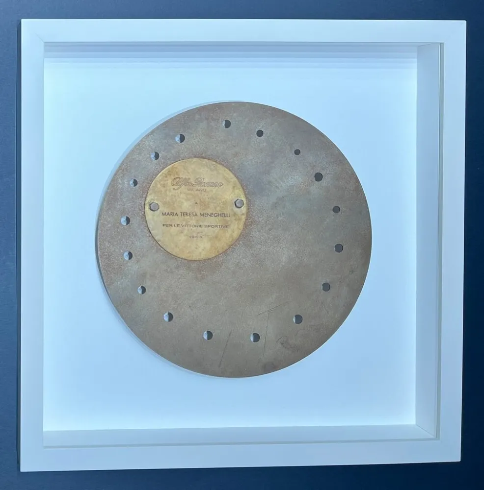 Keine Technische Fontana - Lucio Fontana (1899-1968) - Lucio Fontana's metal sculpture commissioned by Alfa Romeo - 1964