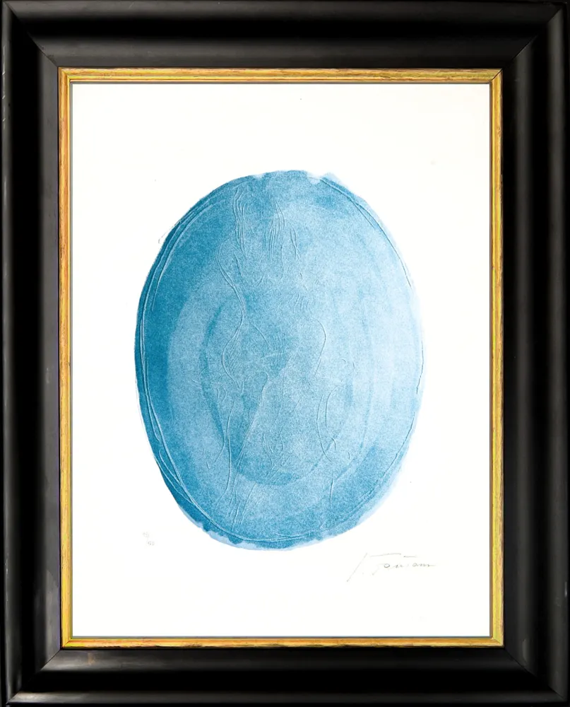 Radierung Und Aquatinta Fontana - Nudo Azzurro