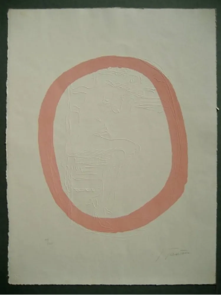 Stich Fontana - Nudo Rosa 