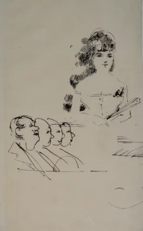 Keine Technische Forain - Chanteuse en scène