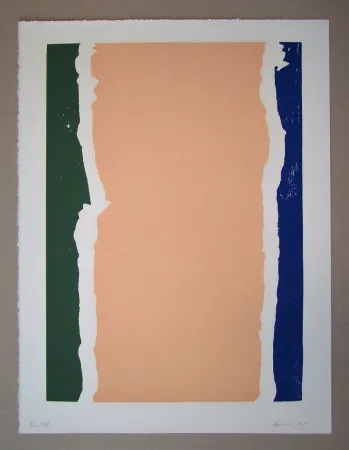 Holzschnitt Forg - Ohne Titel