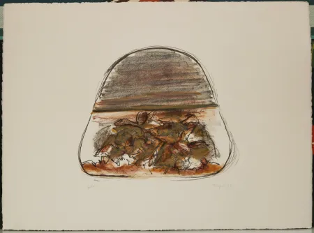 Lithographie Forgioli - Isola 1972