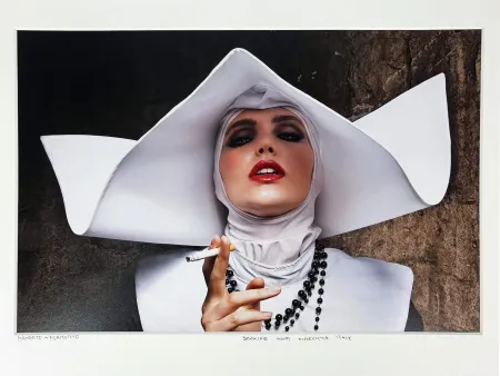 Fotografie Formento & Formento - Smoking Nun, Cinecitta Italy