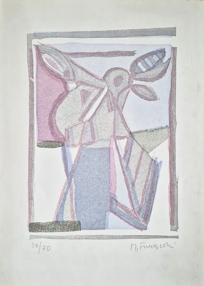 Holzschnitt Francesconi - Composizione 2