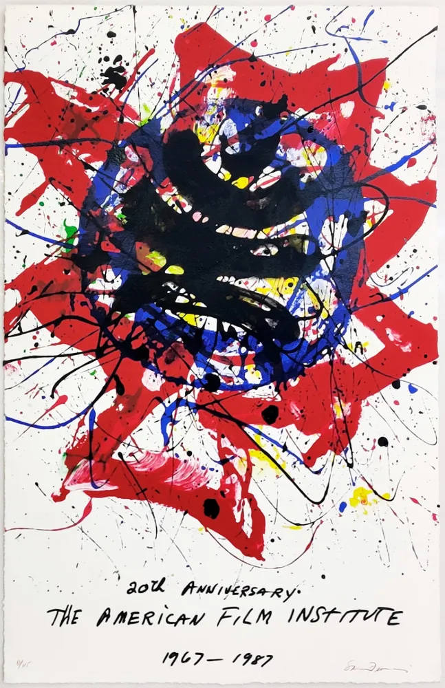 Siebdruck Francis - A RED STAR