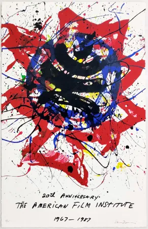 Siebdruck Francis - A RED STAR