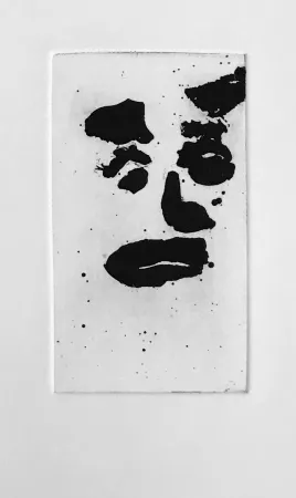 Aquatinta Francis - Self Portrait