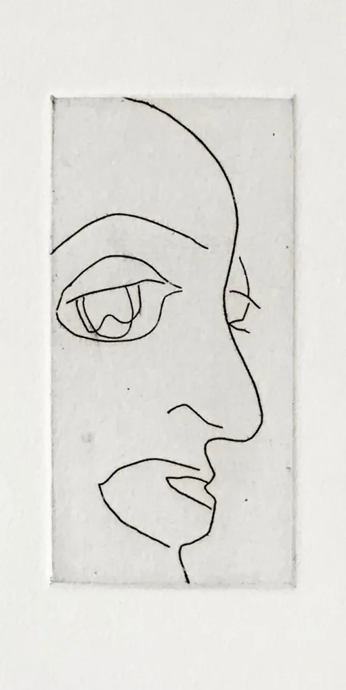 Aquatinta Francis - Self Portrait