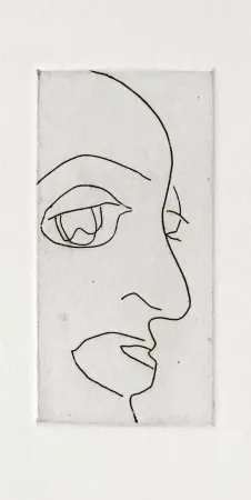 Aquatinta Francis - Self Portrait