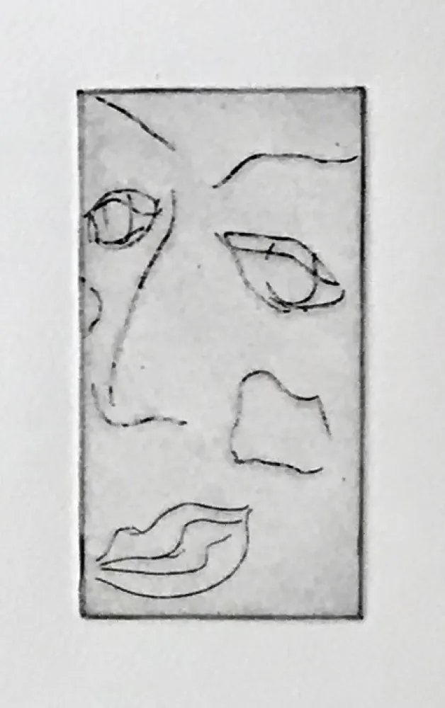 Aquatinta Francis - Self Portrait