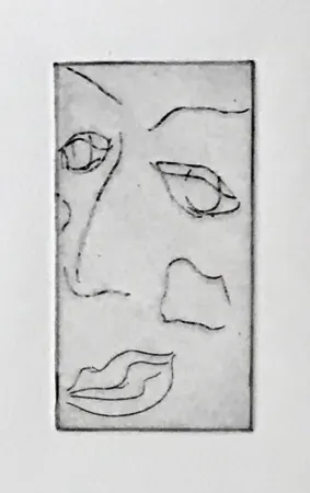 Aquatinta Francis - Self Portrait