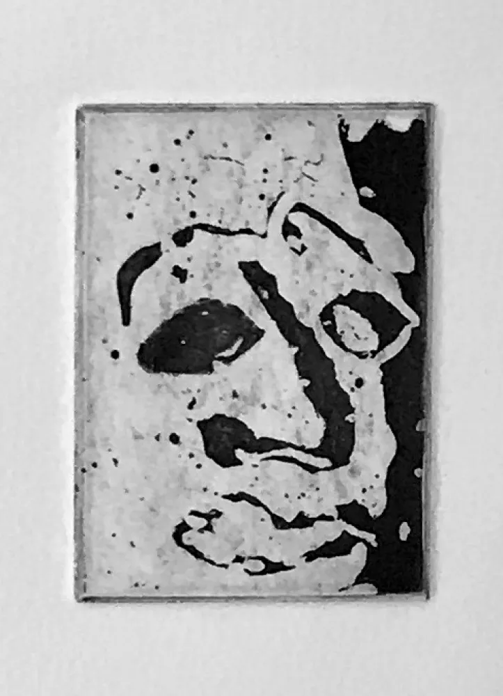Aquatinta Francis - Self Portrait